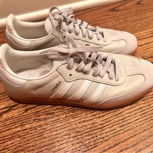 Adidas Samba OG in Beige/White Size 7.5